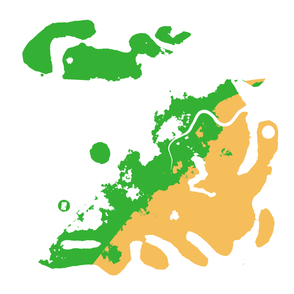 Biome Rust Map: Procedural Map, Size: 4000, Seed: 596989568