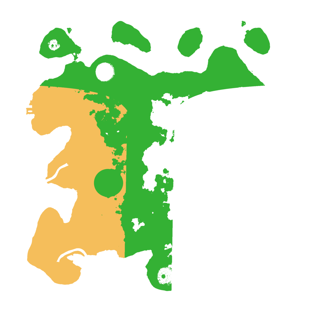 Biome Rust Map: Procedural Map, Size: 3000, Seed: 2305871