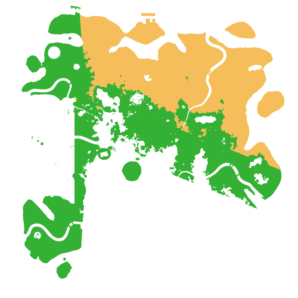 Biome Rust Map: Procedural Map, Size: 4250, Seed: 12775