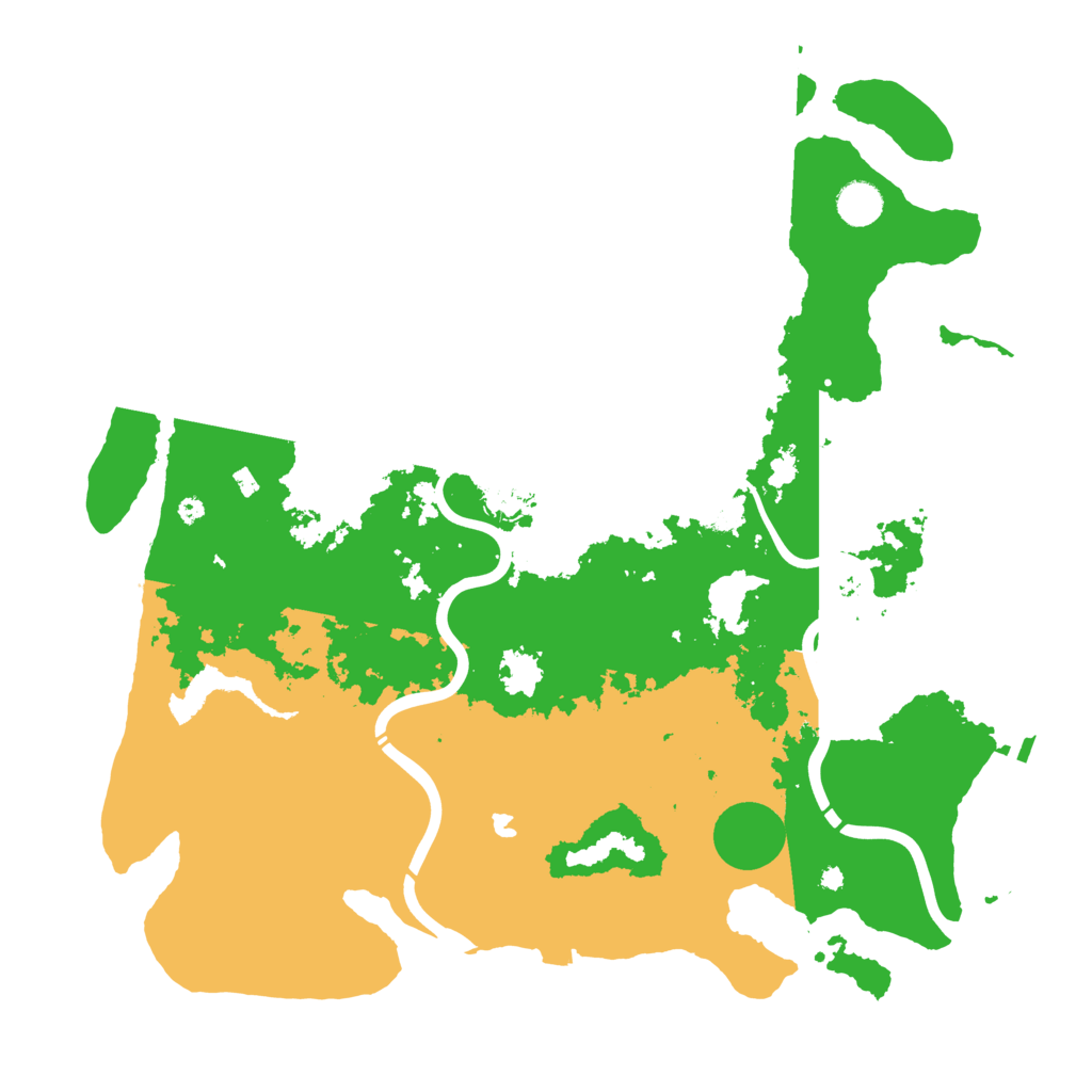Biome Rust Map: Procedural Map, Size: 4250, Seed: 369791310