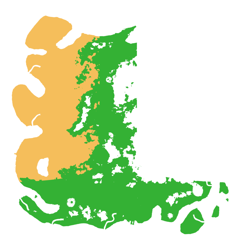 Biome Rust Map: Procedural Map, Size: 4250, Seed: 684229