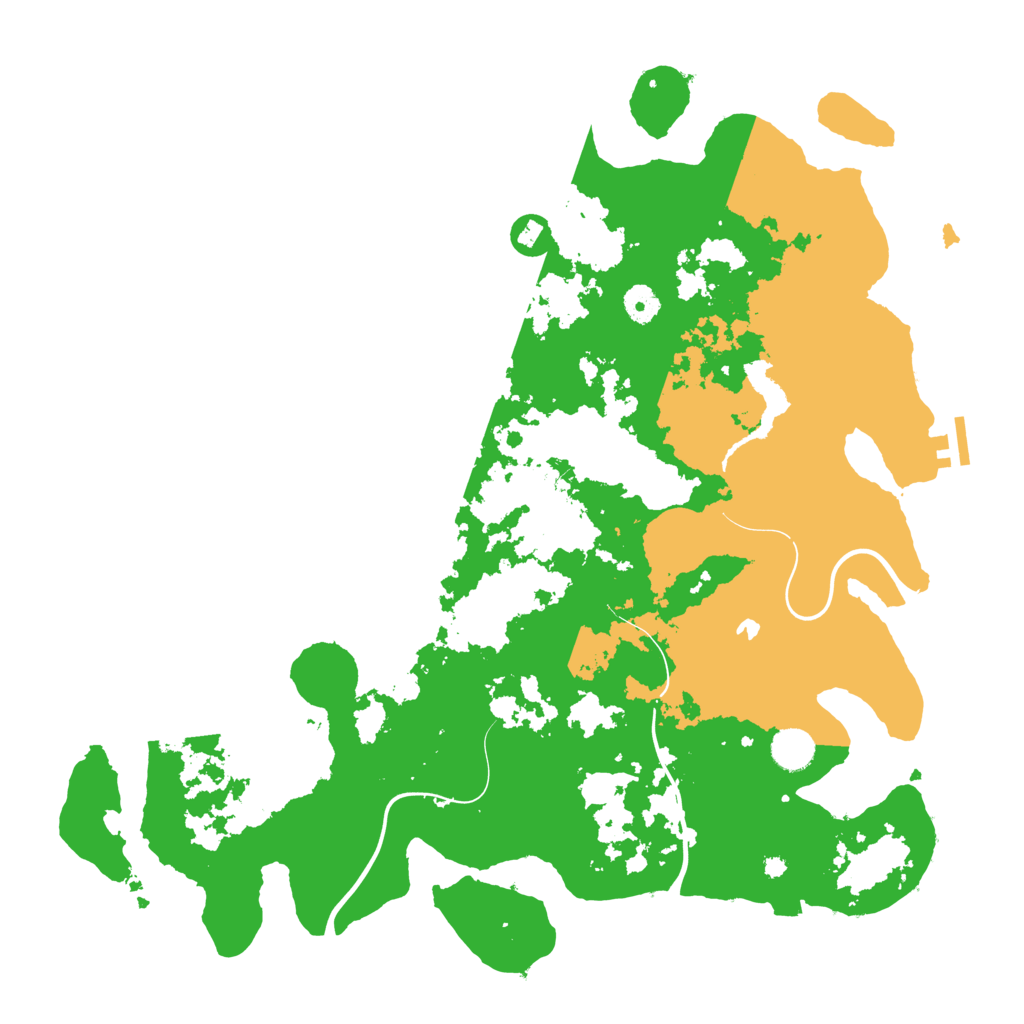 Biome Rust Map: Procedural Map, Size: 4250, Seed: 364742