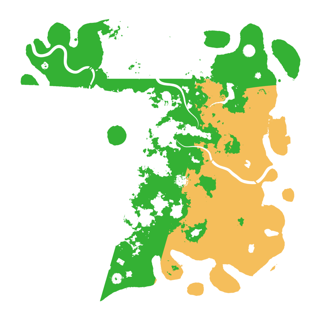 Biome Rust Map: Procedural Map, Size: 4500, Seed: 1612897336