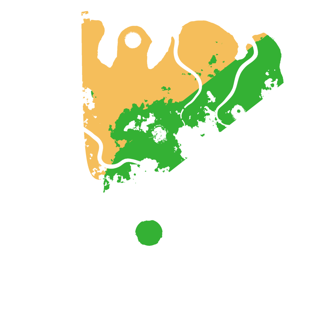 Biome Rust Map: Procedural Map, Size: 3500, Seed: 793269231