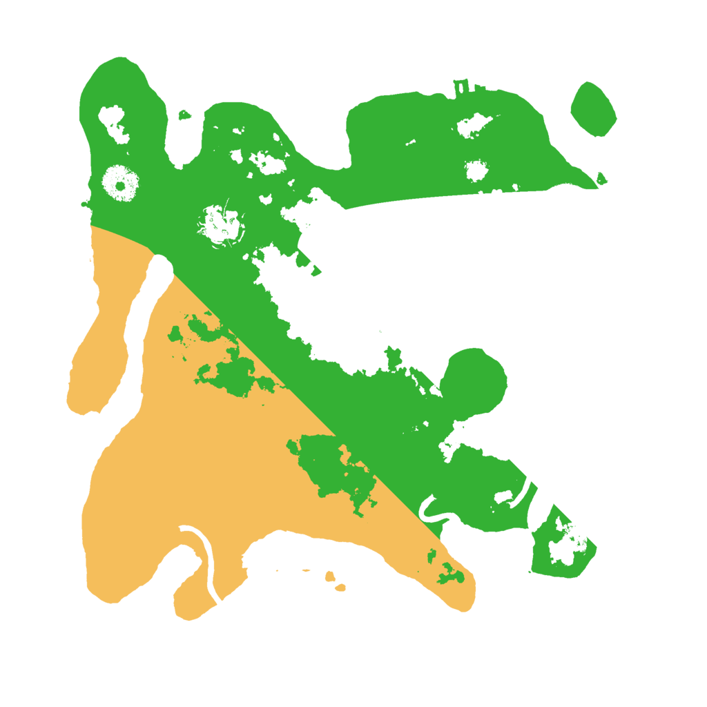 Biome Rust Map: Procedural Map, Size: 3000, Seed: 841524738