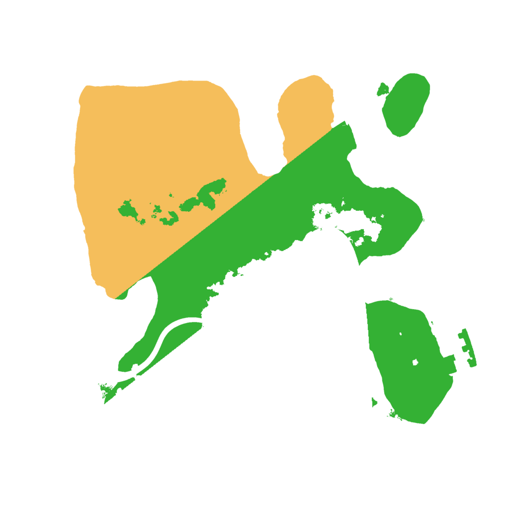 Biome Rust Map: Procedural Map, Size: 2000, Seed: 1058981542