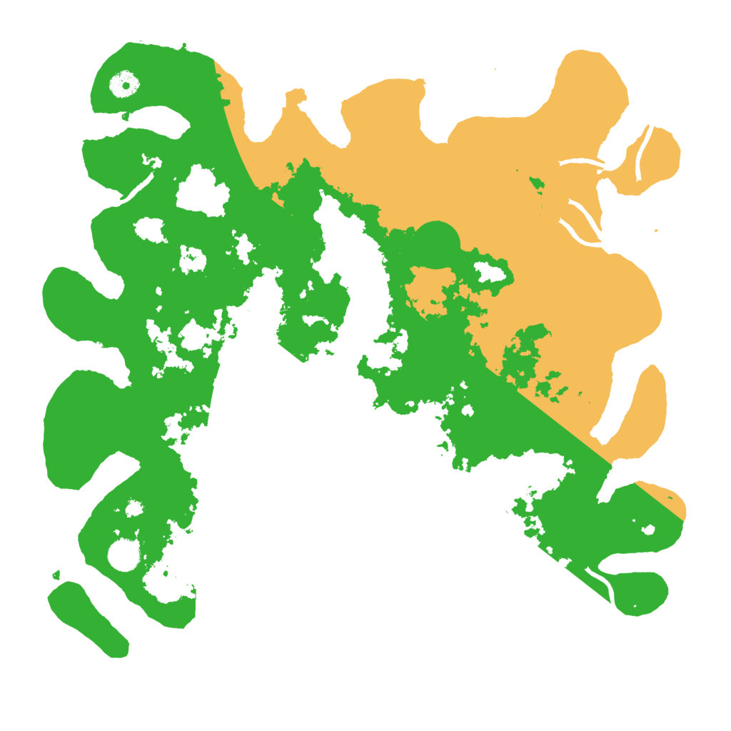 Biome Rust Map: Procedural Map, Size: 4000, Seed: 31998
