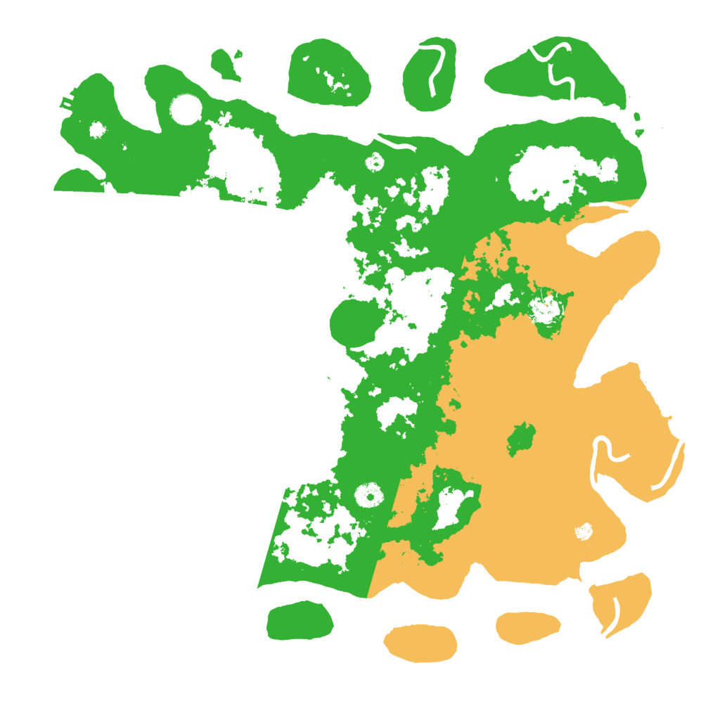 Biome Rust Map: Procedural Map, Size: 4050, Seed: 1231242778