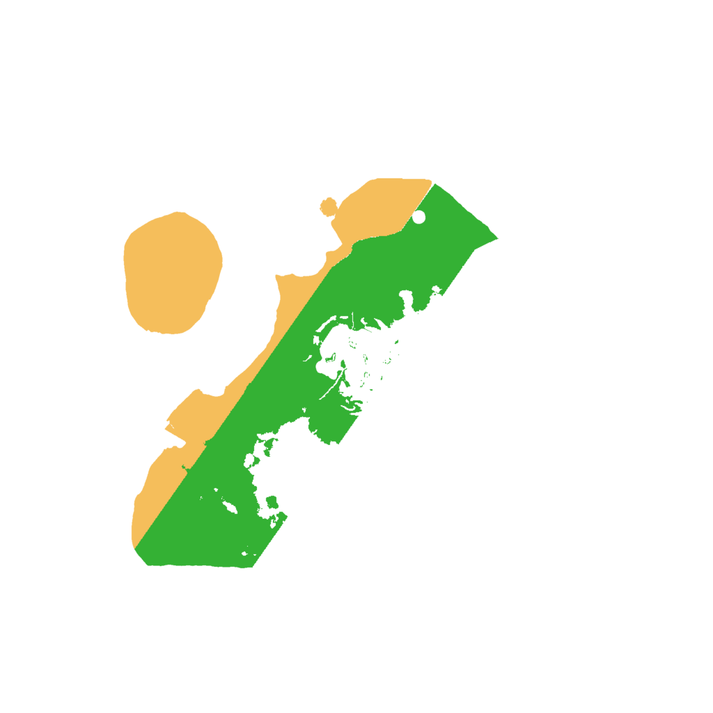 Biome Rust Map: Procedural Map, Size: 1600, Seed: 1600234442