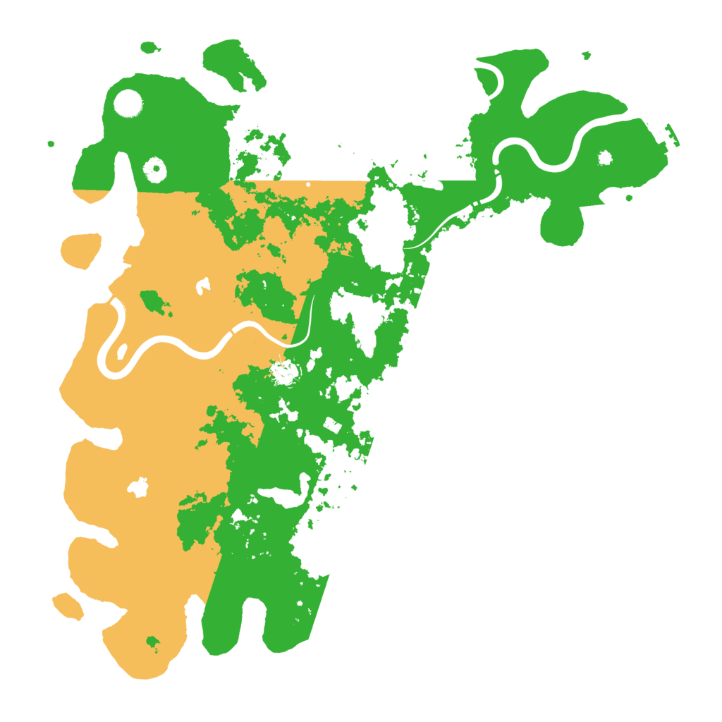Biome Rust Map: Procedural Map, Size: 4500, Seed: 1849740447