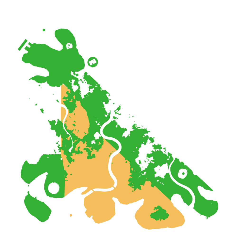 Biome Rust Map: Procedural Map, Size: 3800, Seed: 6005585