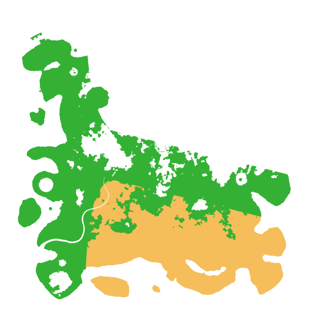 Biome Rust Map: Procedural Map, Size: 3950, Seed: 609933299