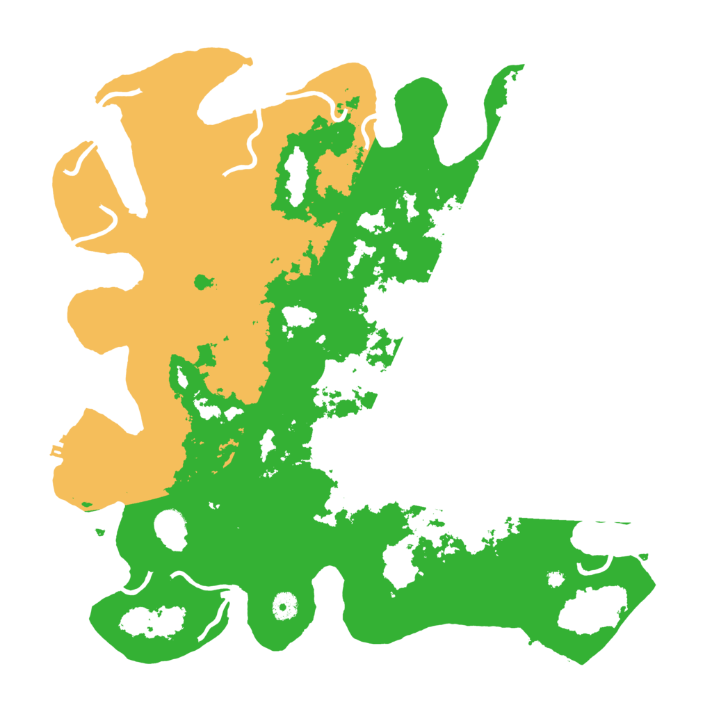 Biome Rust Map: Procedural Map, Size: 4000, Seed: 395885