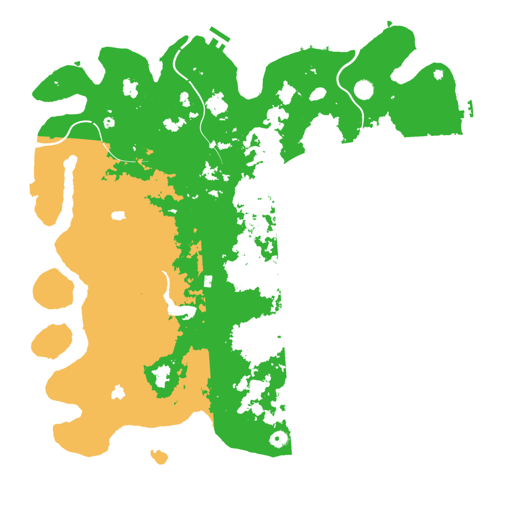 Biome Rust Map: Procedural Map, Size: 4500, Seed: 1865941920