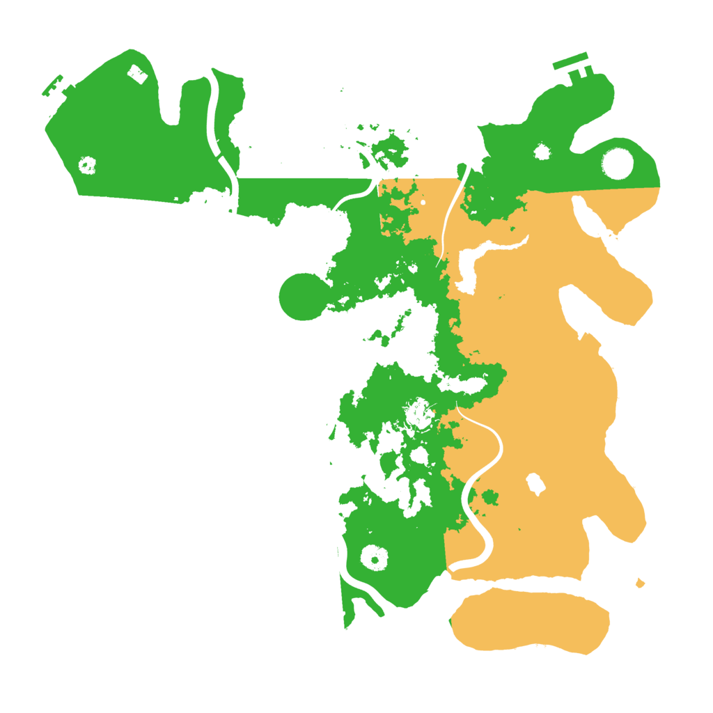 Biome Rust Map: Procedural Map, Size: 4000, Seed: 677775