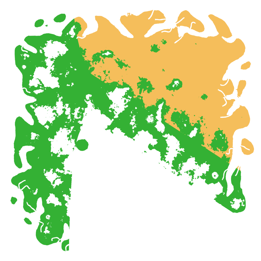 Biome Rust Map: Procedural Map, Size: 6000, Seed: 295403281