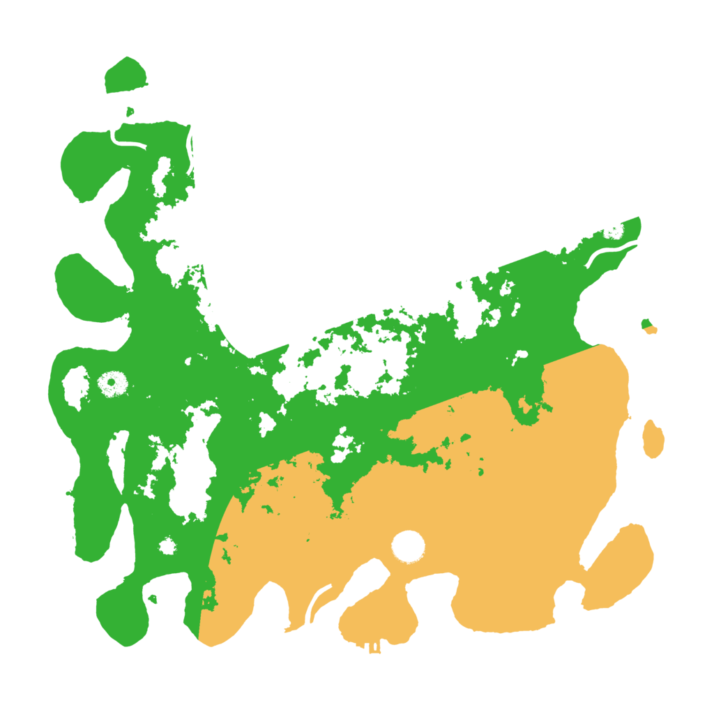 Biome Rust Map: Procedural Map, Size: 3850, Seed: 774299552