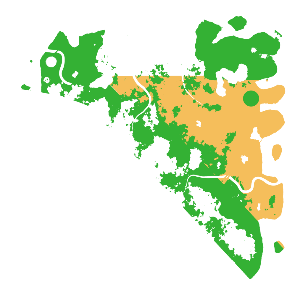 Biome Rust Map: Procedural Map, Size: 5000, Seed: 756505123