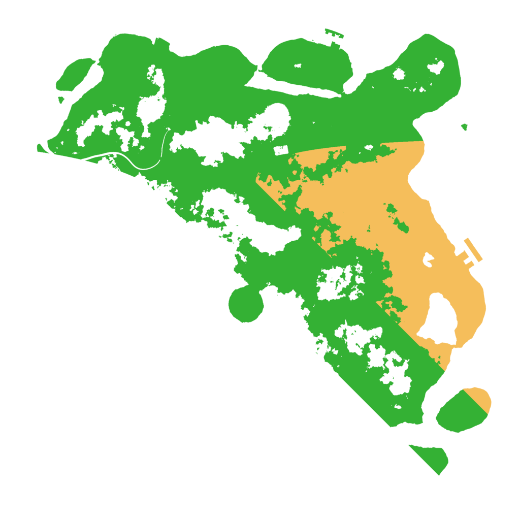 Biome Rust Map: Procedural Map, Size: 4000, Seed: 2022071015
