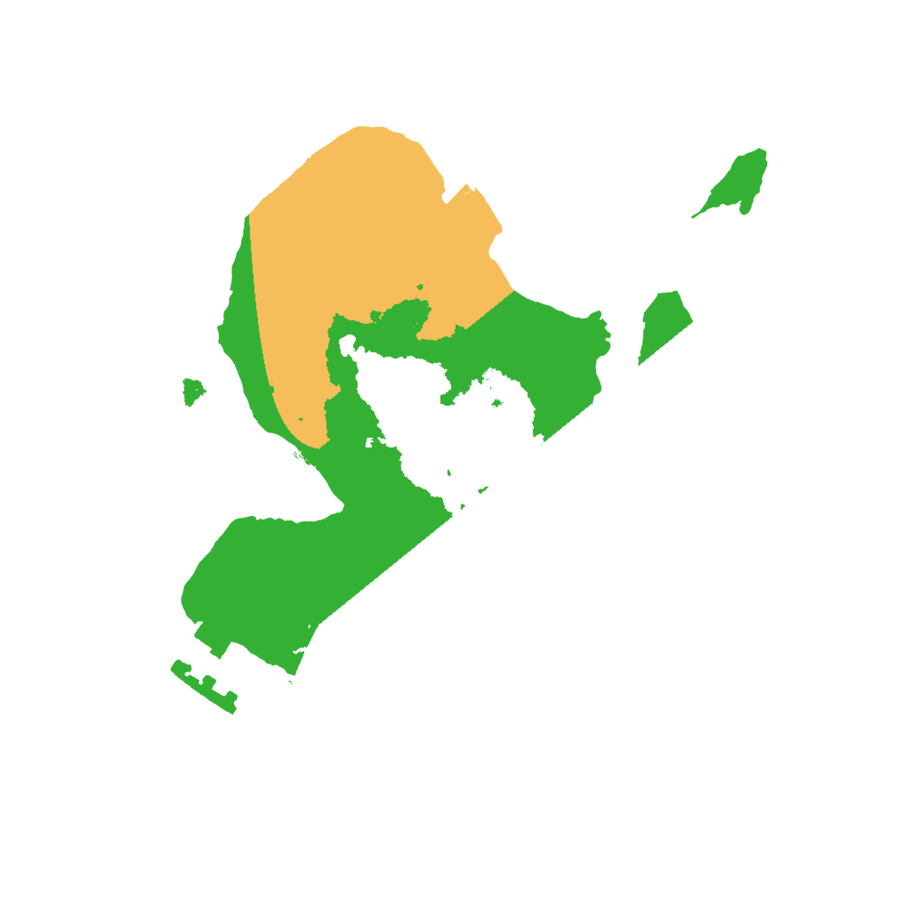 Biome Rust Map: Procedural Map, Size: 1800, Seed: 109086142