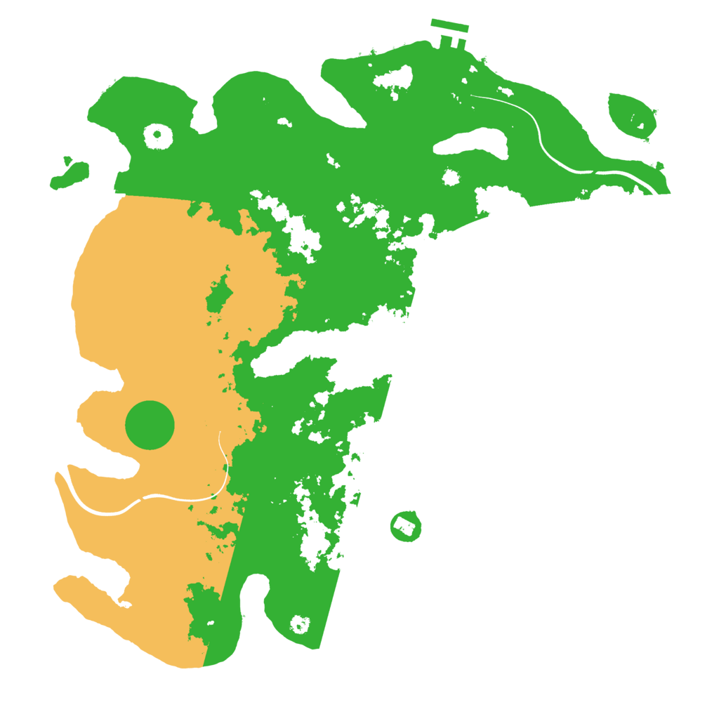 Biome Rust Map: Procedural Map, Size: 3850, Seed: 1535258767