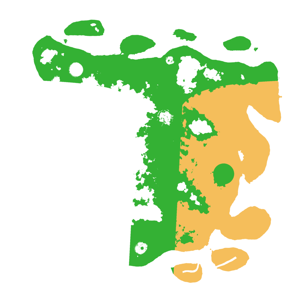 Biome Rust Map: Procedural Map, Size: 3800, Seed: 666666666