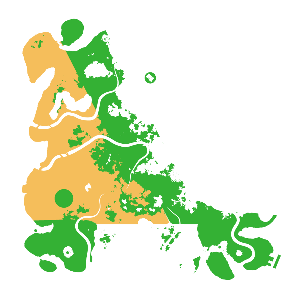 Biome Rust Map: Procedural Map, Size: 4250, Seed: 554970455