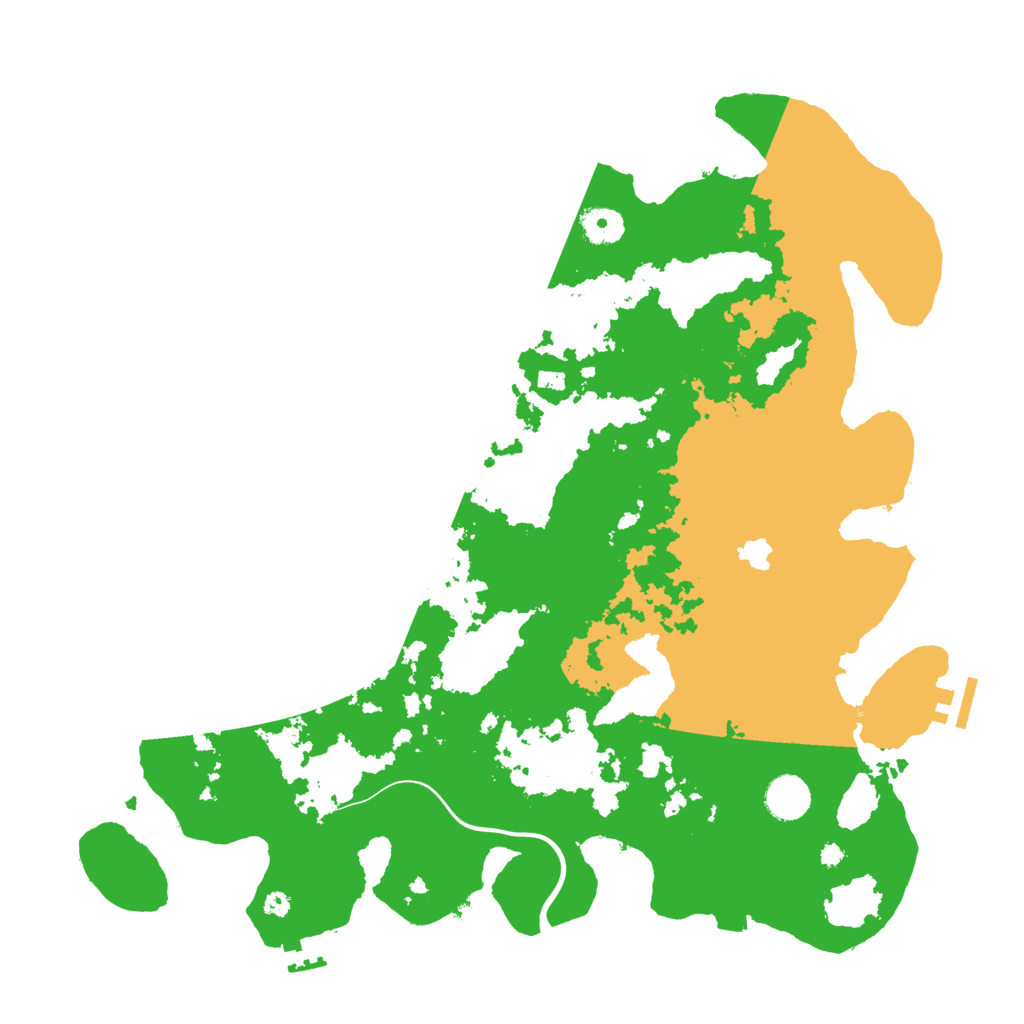 Biome Rust Map: Procedural Map, Size: 4000, Seed: 854559