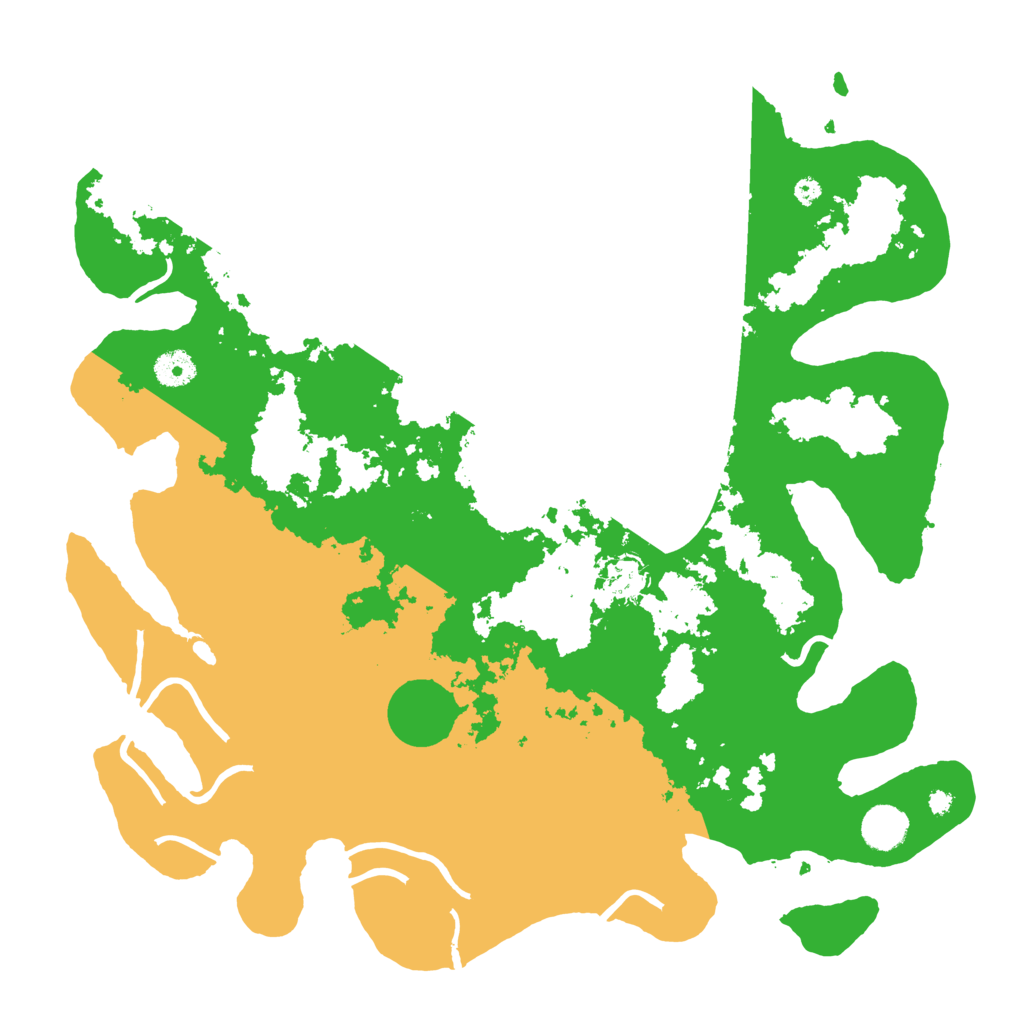 Biome Rust Map: Procedural Map, Size: 4000, Seed: 124634