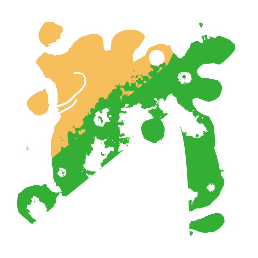 Biome Rust Map: Procedural Map, Size: 3000, Seed: 189611608