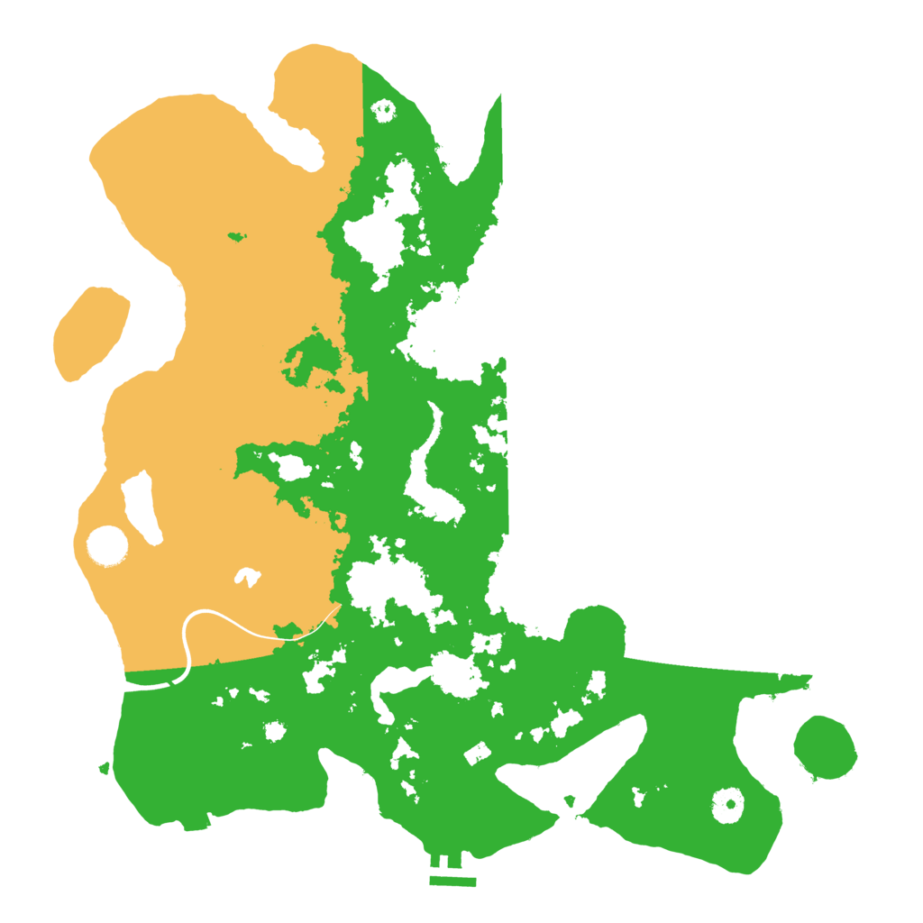 Biome Rust Map: Procedural Map, Size: 4000, Seed: 1580894322