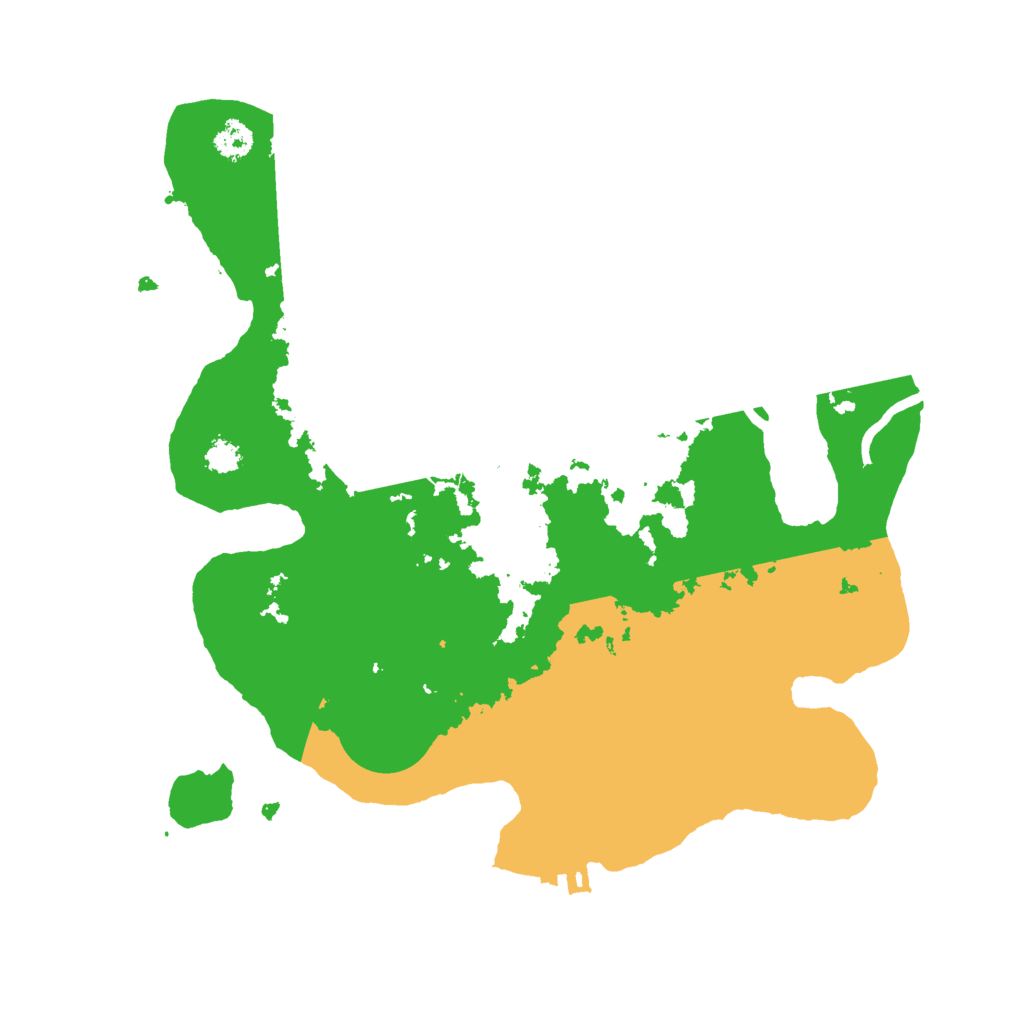 Biome Rust Map: Procedural Map, Size: 2769, Seed: 548587