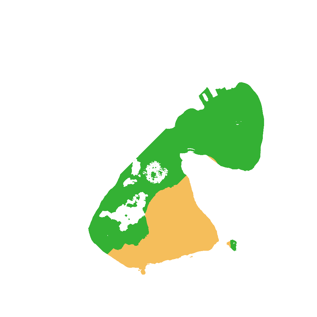 Biome Rust Map: Procedural Map, Size: 1500, Seed: 680254274