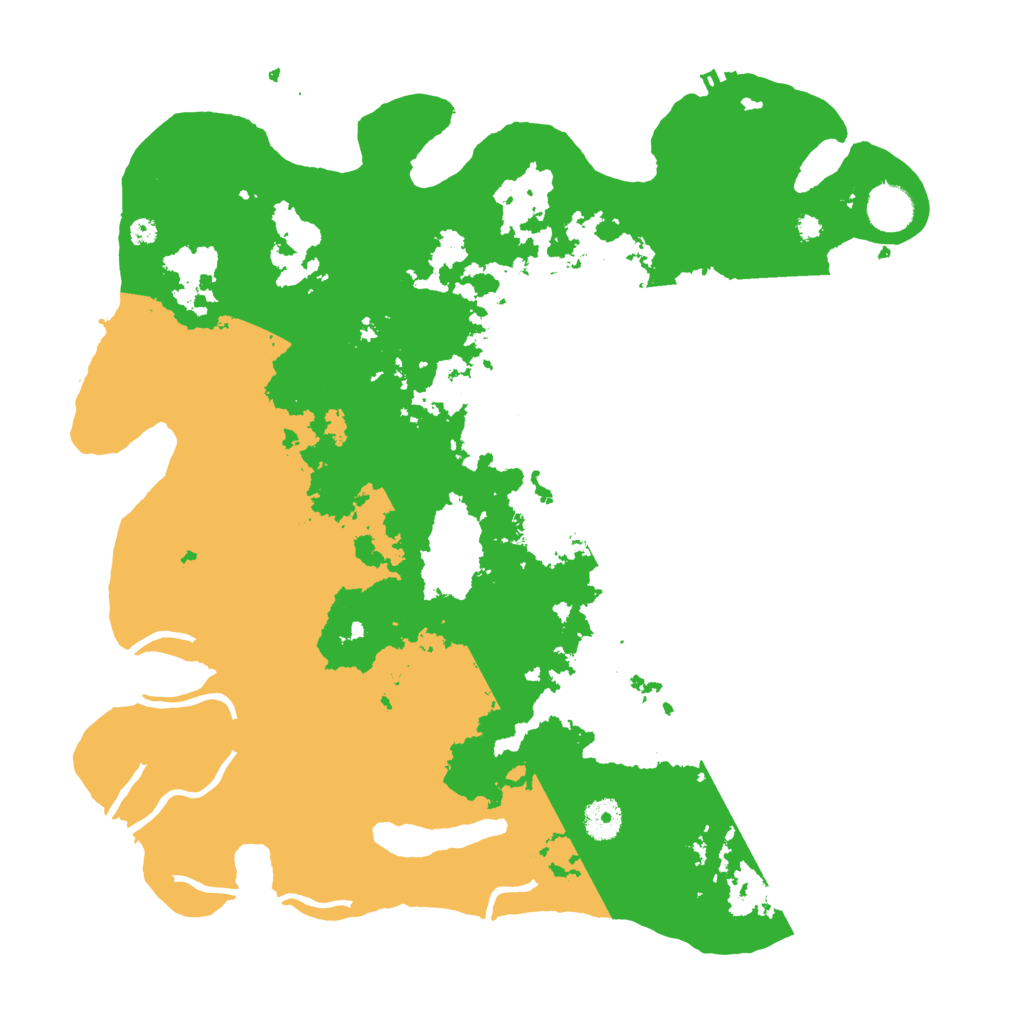 Biome Rust Map: Procedural Map, Size: 3900, Seed: 810099837