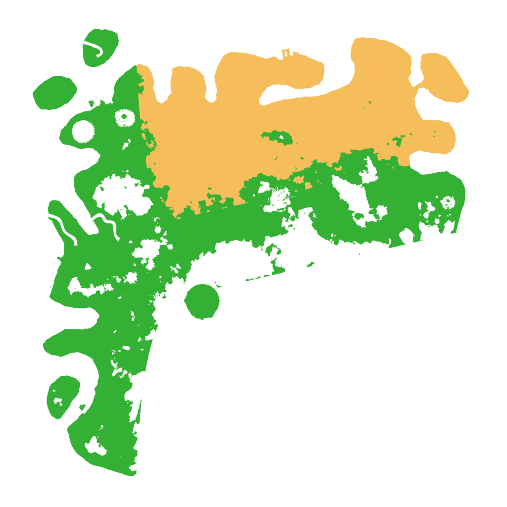Biome Rust Map: Procedural Map, Size: 4000, Seed: 5200