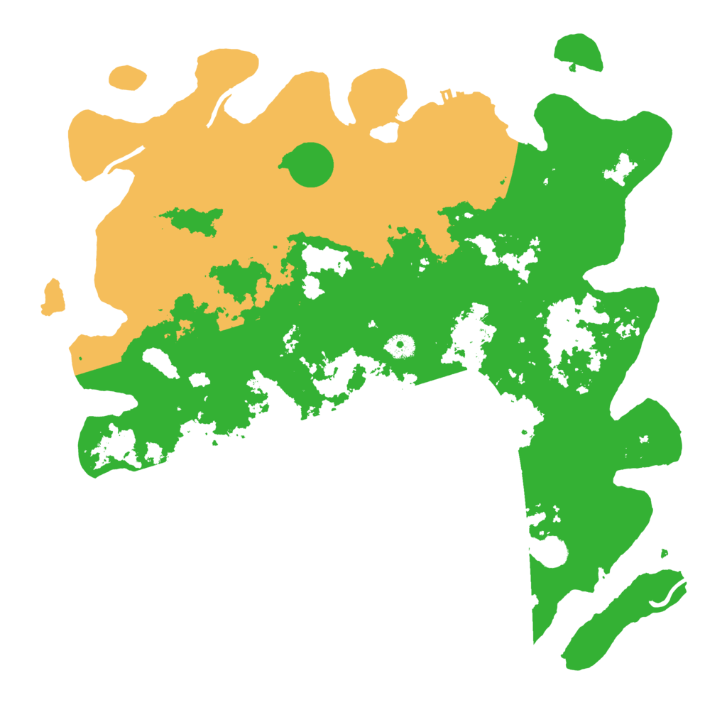 Biome Rust Map: Procedural Map, Size: 4250, Seed: 2022070707