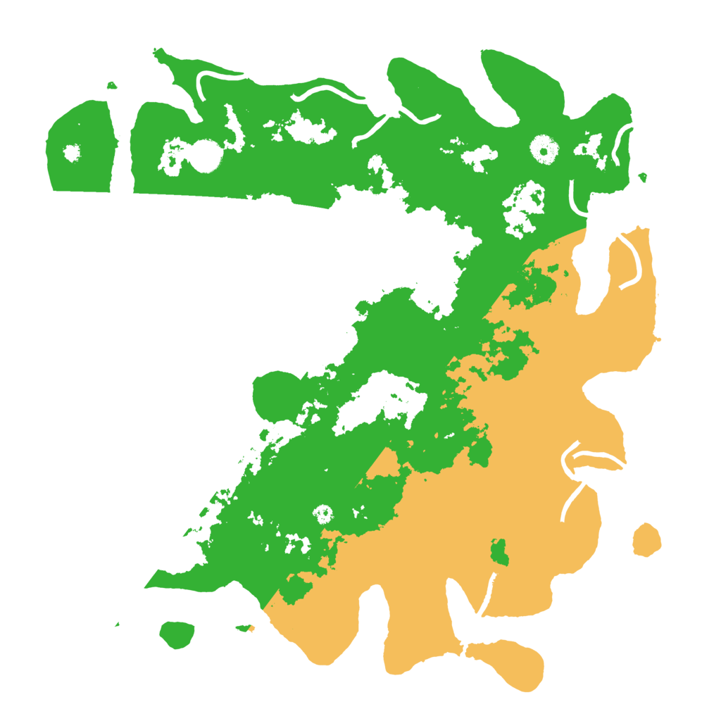 Biome Rust Map: Procedural Map, Size: 3850, Seed: 623456