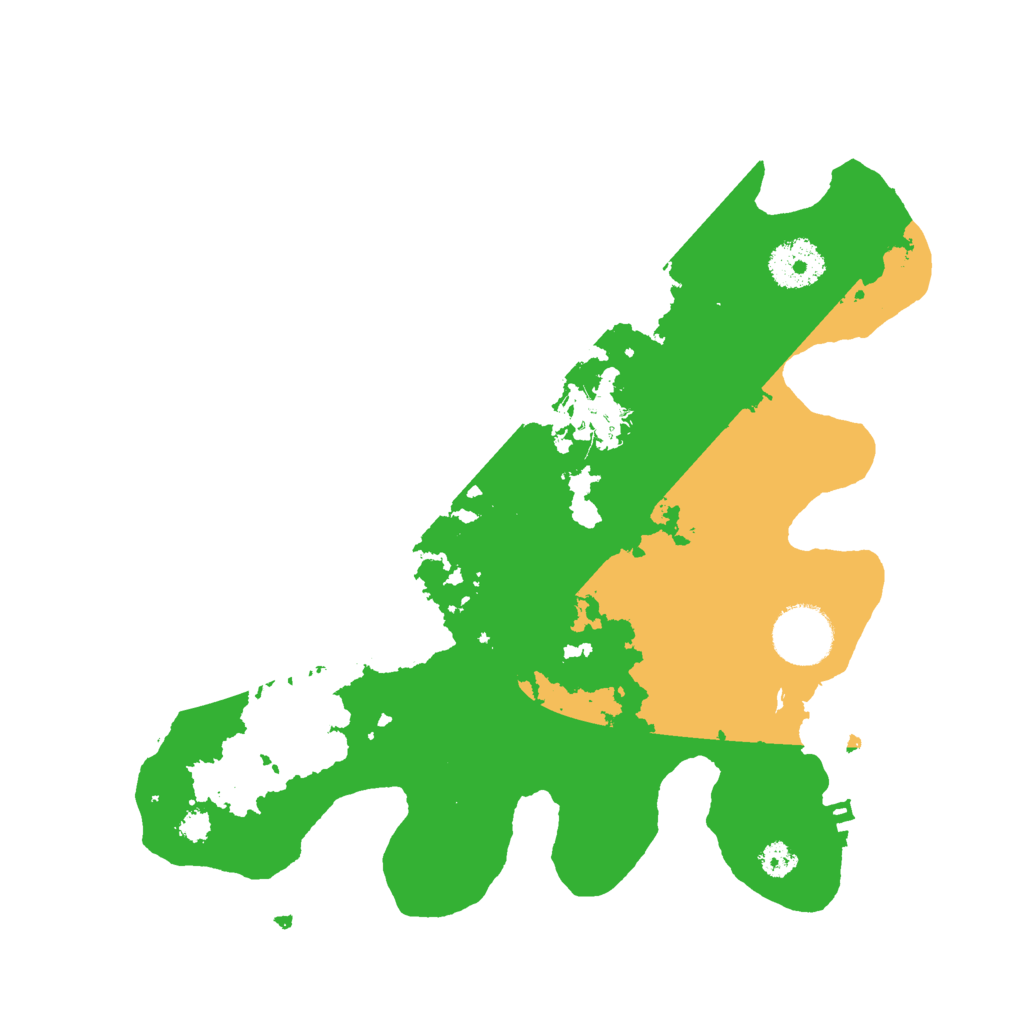 Biome Rust Map: Procedural Map, Size: 3000, Seed: 1678071136