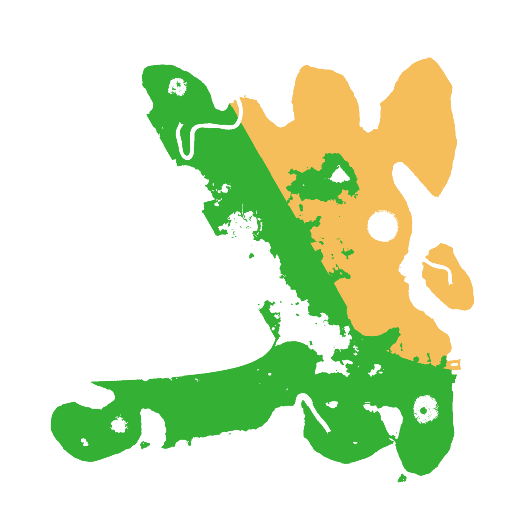 Biome Rust Map: Procedural Map, Size: 3000, Seed: 387249