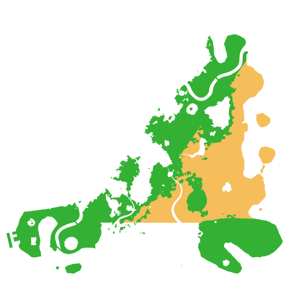 Biome Rust Map: Procedural Map, Size: 4000, Seed: 508291962
