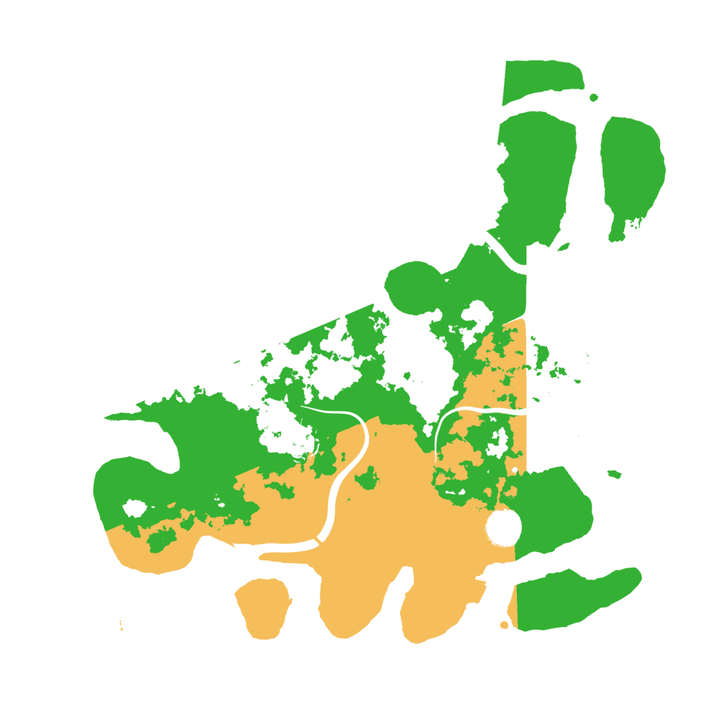 Biome Rust Map: Procedural Map, Size: 3500, Seed: 726039359