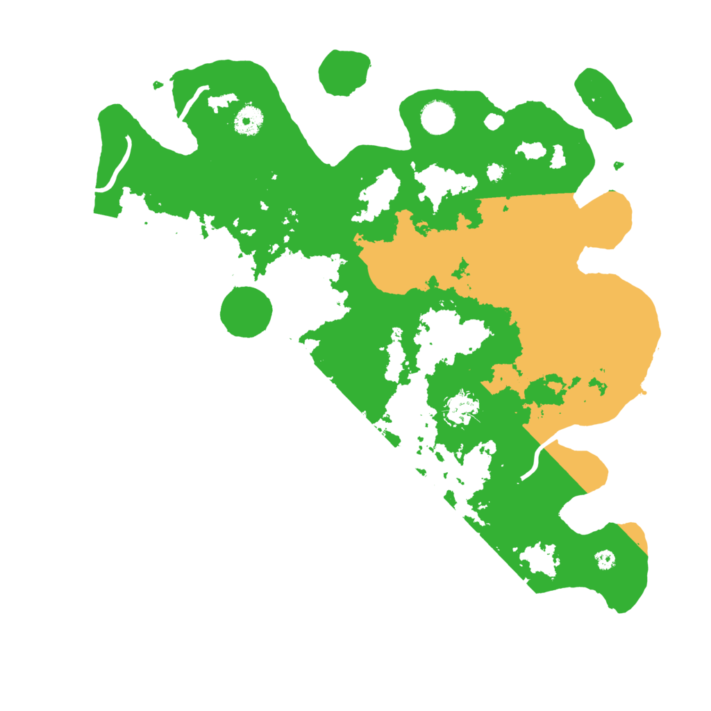 Biome Rust Map: Procedural Map, Size: 3700, Seed: 1699175301