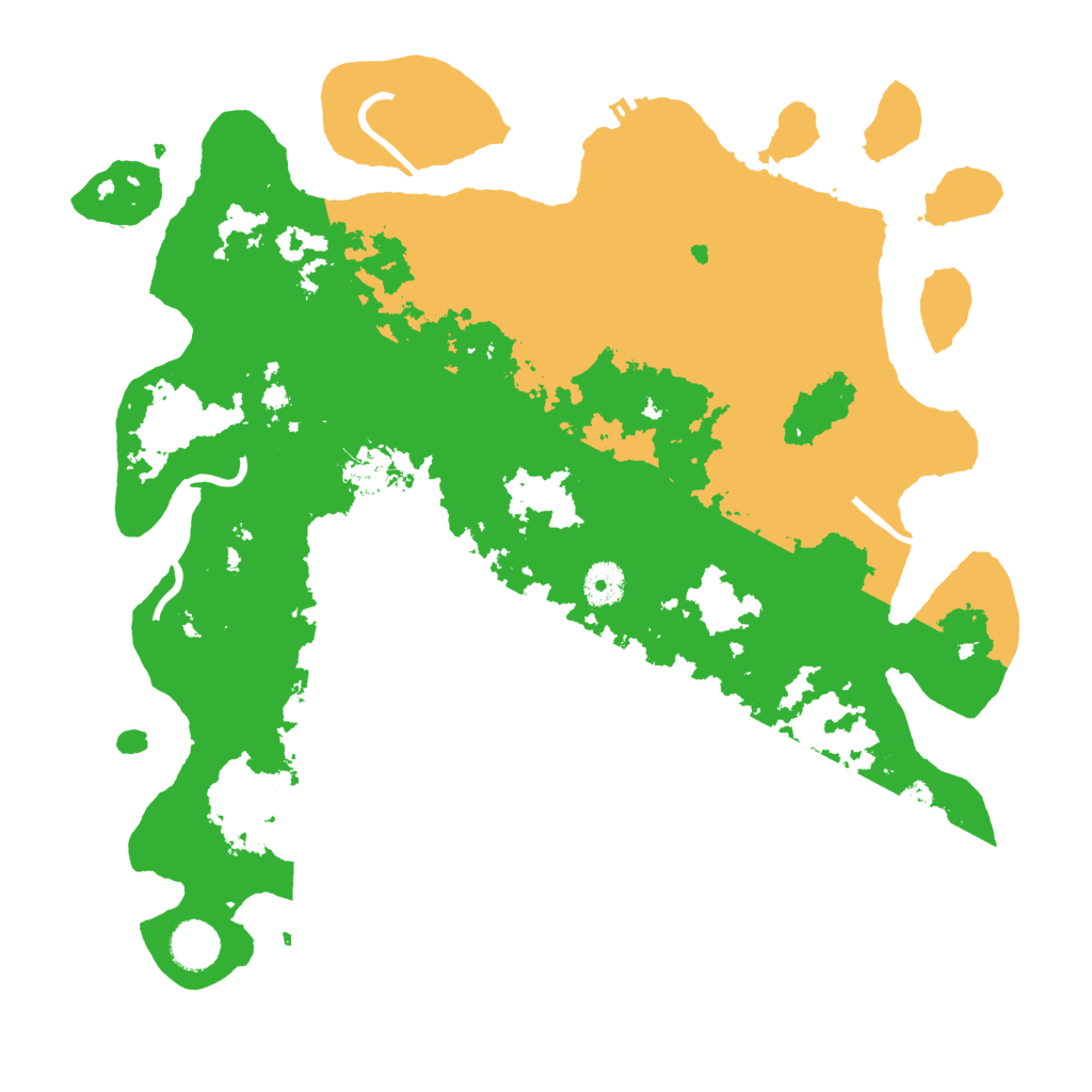 Biome Rust Map: Procedural Map, Size: 3850, Seed: 130051600