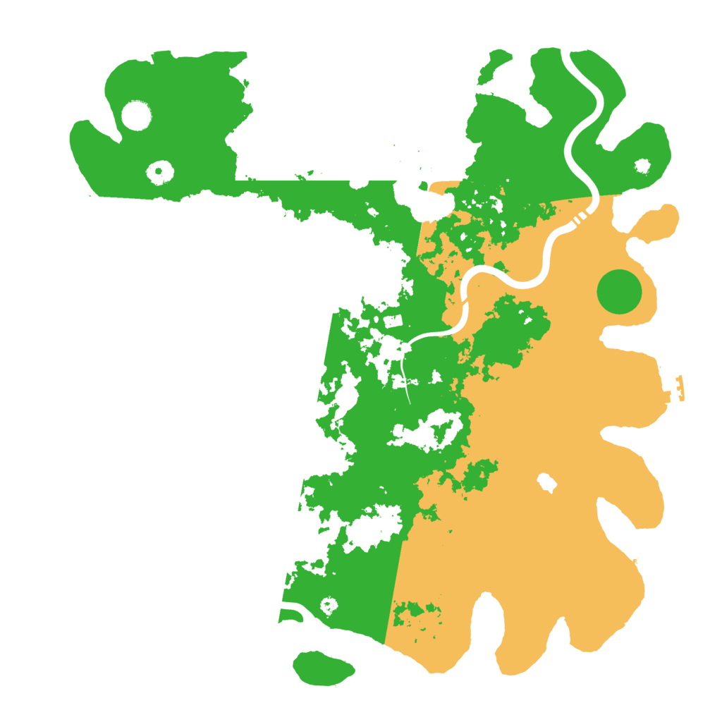 Biome Rust Map: Procedural Map, Size: 4250, Seed: 1603844409