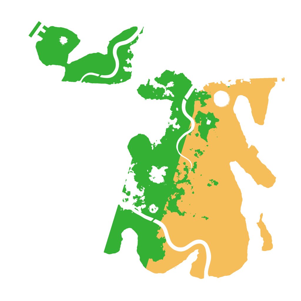 Biome Rust Map: Procedural Map, Size: 3436, Seed: 34325123