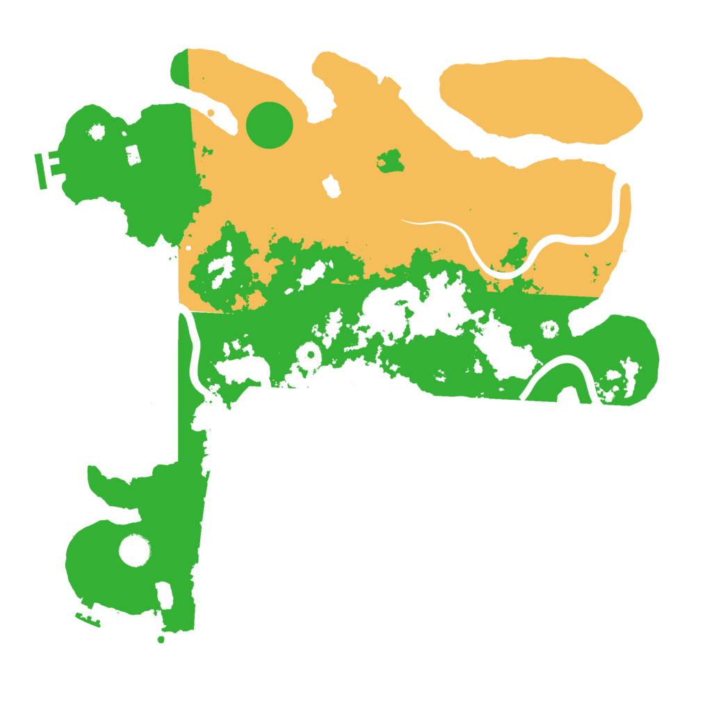 Biome Rust Map: Procedural Map, Size: 4000, Seed: 945888
