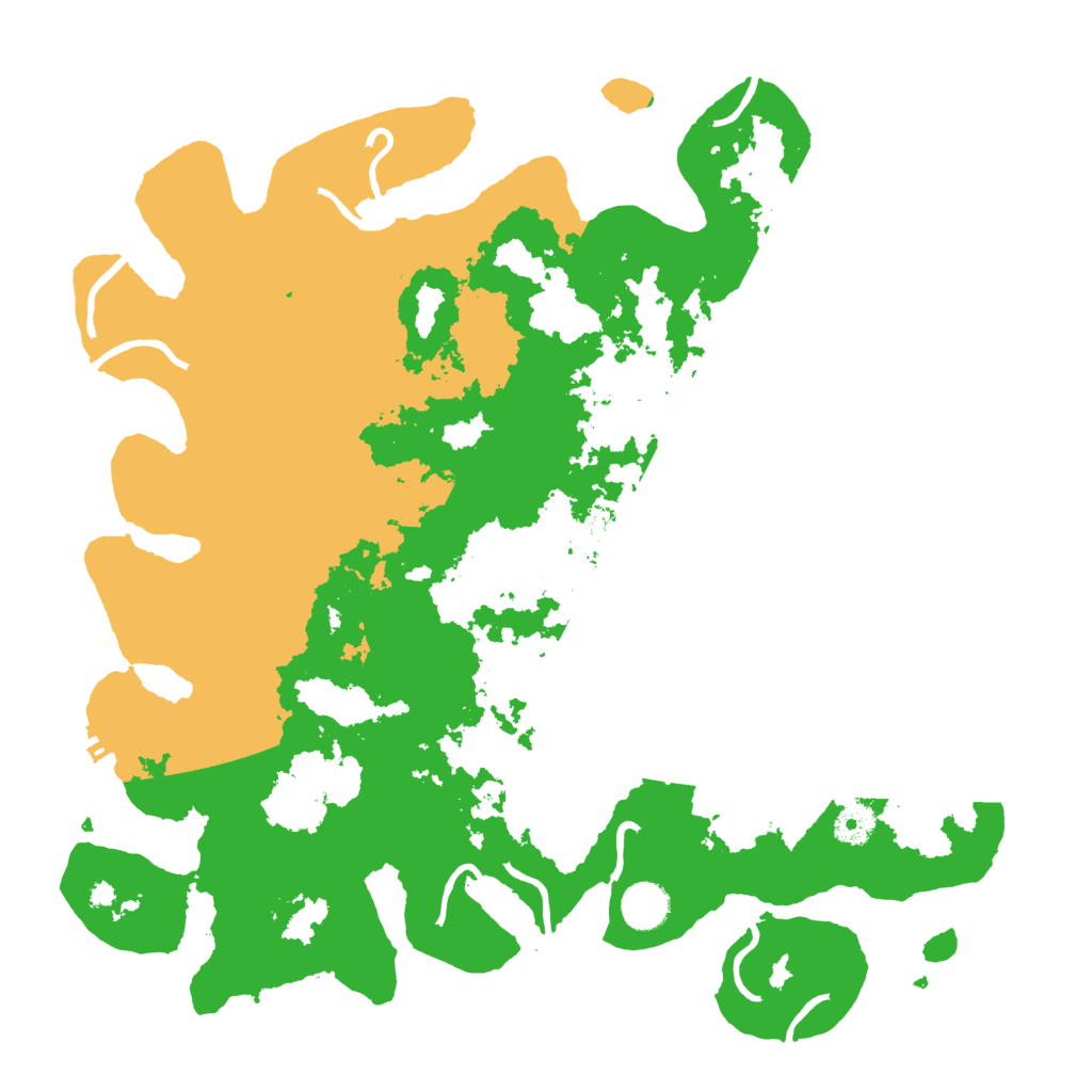 Biome Rust Map: Procedural Map, Size: 4000, Seed: 262478