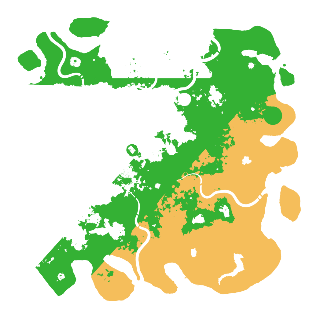 Biome Rust Map: Procedural Map, Size: 4500, Seed: 1408111162