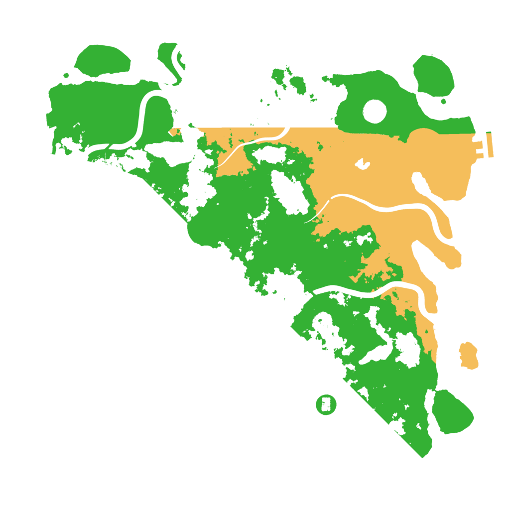 Biome Rust Map: Procedural Map, Size: 4000, Seed: 802274