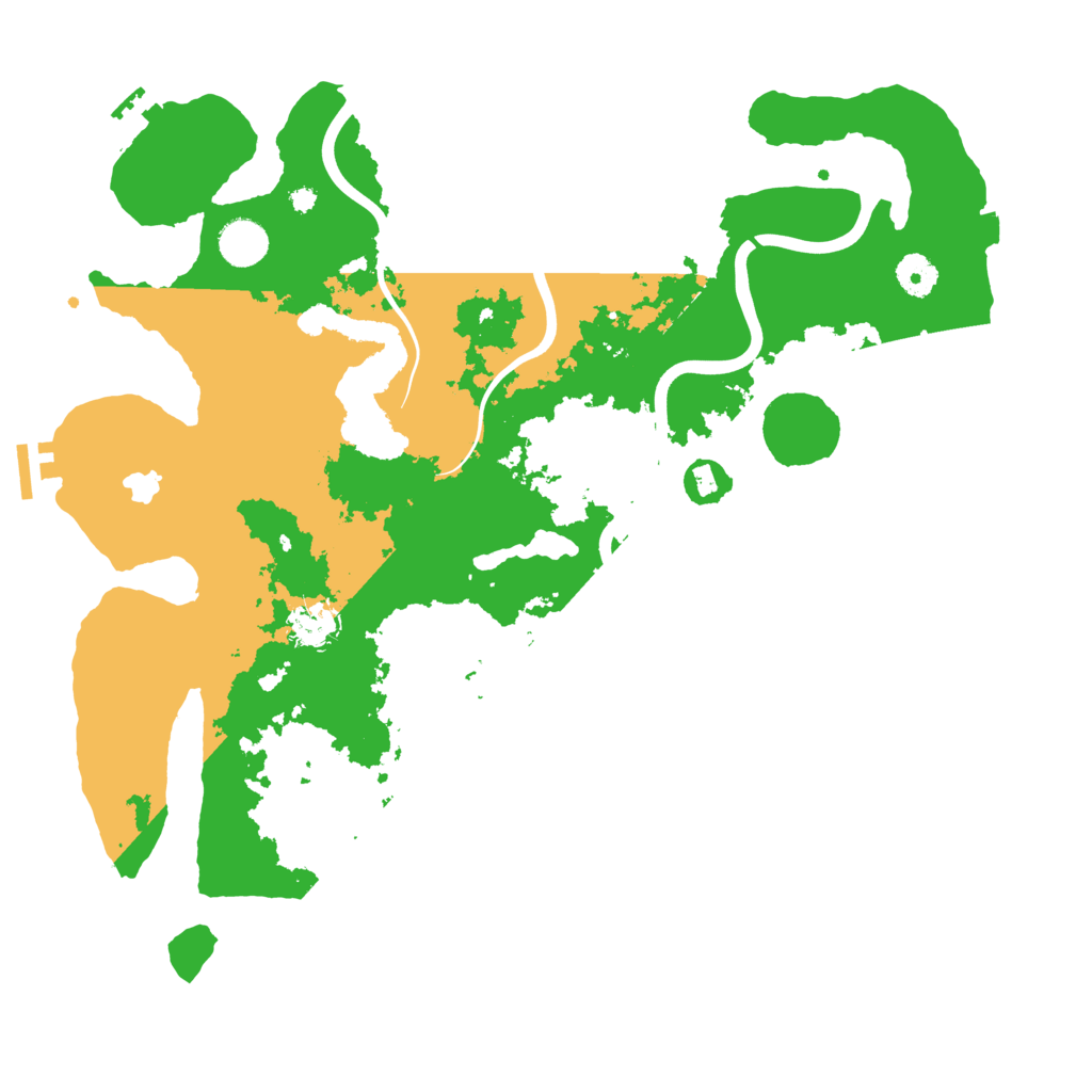 Biome Rust Map: Procedural Map, Size: 4000, Seed: 28251